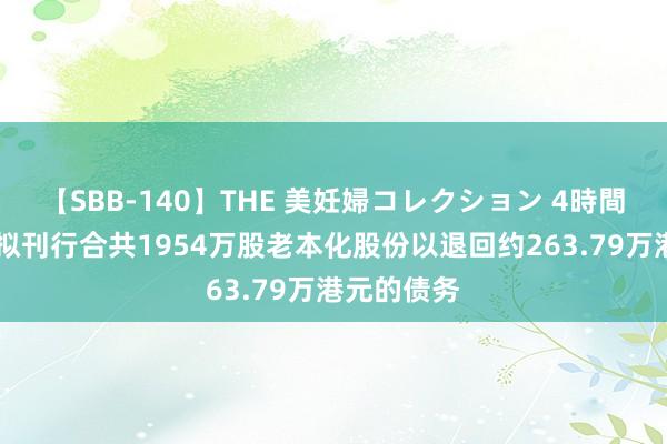 【SBB-140】THE 美妊婦コレクション 4時間 浩柏外洋拟刊行合共1954万股老本化股份以退回约263.79万港元的债务